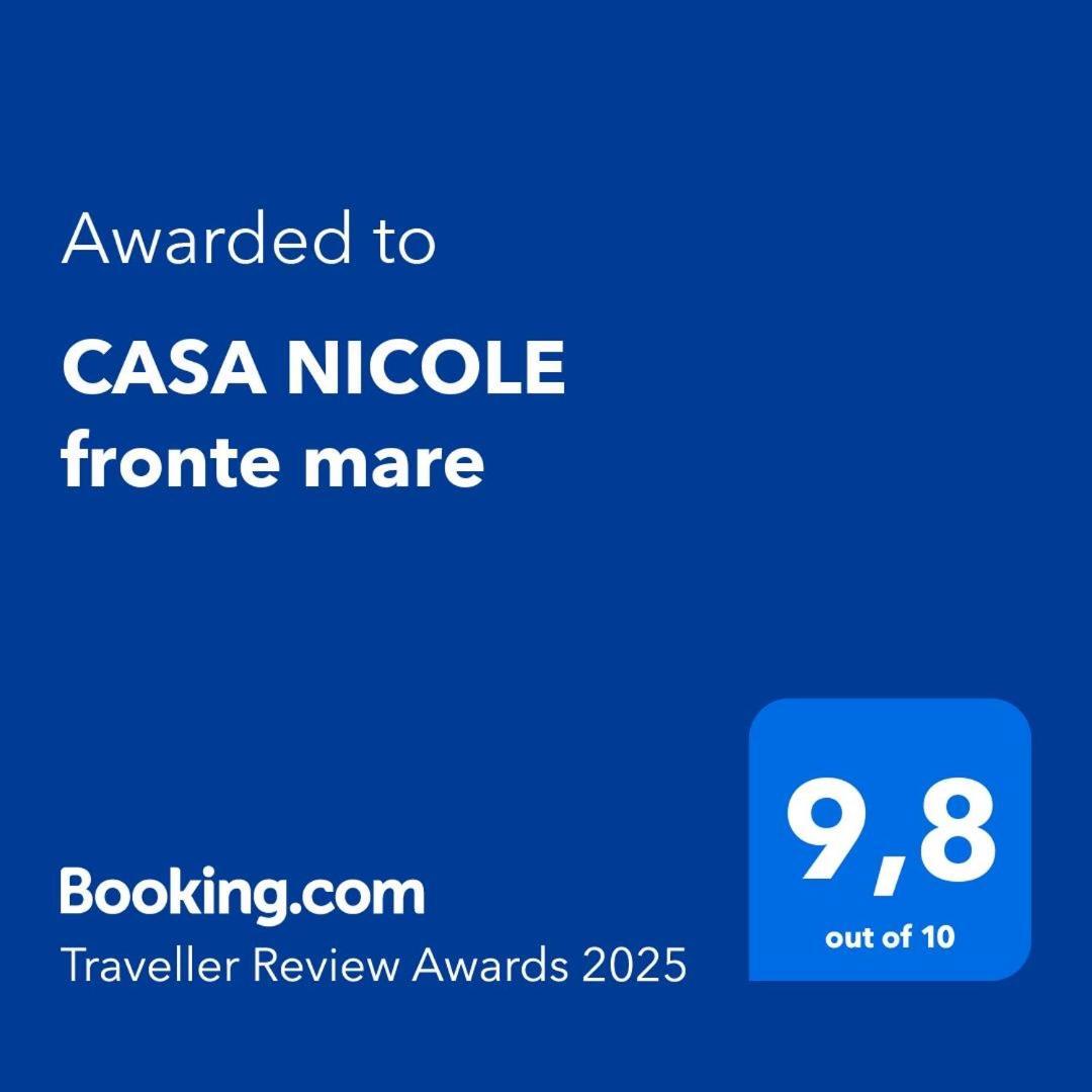 지아르디니낙소스 Casa Nicole Fronte Mare 빌라 외부 사진